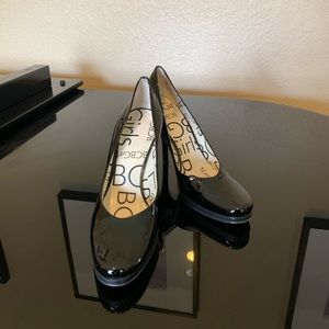 BCBG Girls black pumps heels